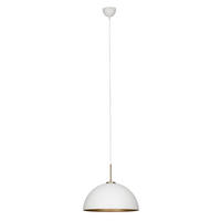 HÄNGELEUCHTE 40/150 cm  - Goldfarben/Weiß, Design, Metall (40/150cm) - Novel