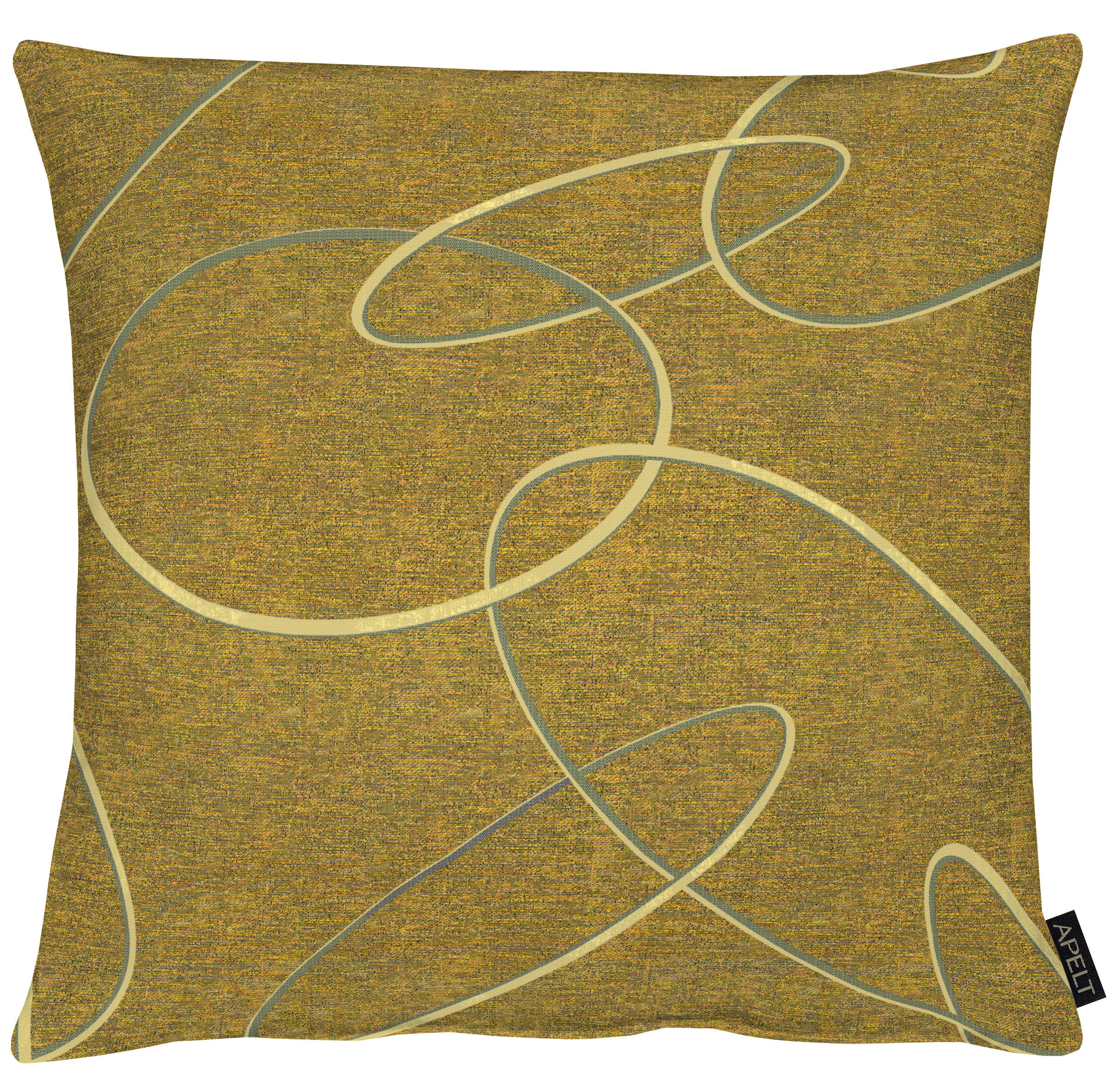 KISSENHÜLLE Loft Style  49/49 cm  - Currygelb, Basics, Textil (49/49cm) - Dieter Knoll