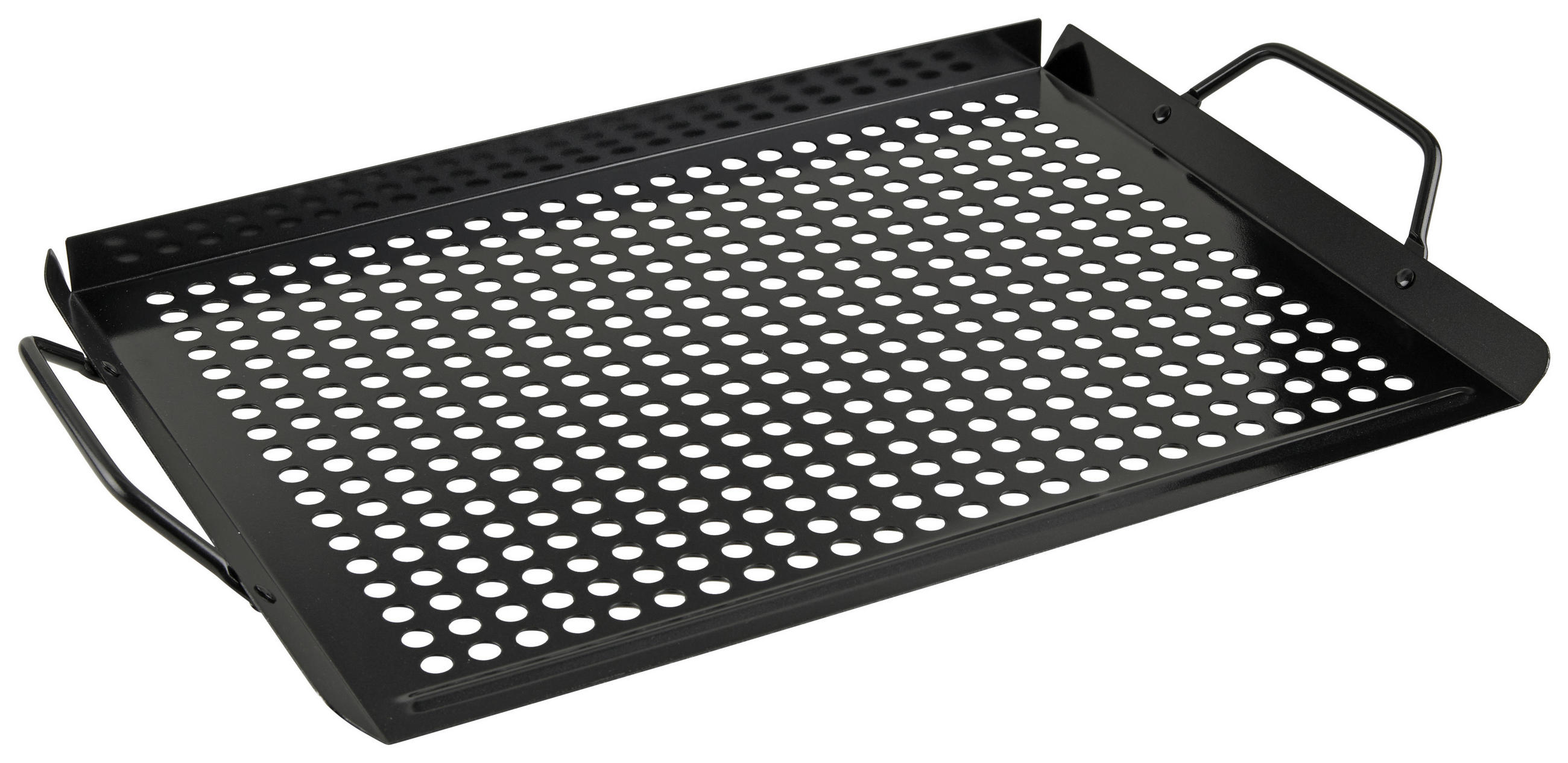 GRILLKORB - Schwarz, Basics, Metall (43,5/28/4cm) - Landscape