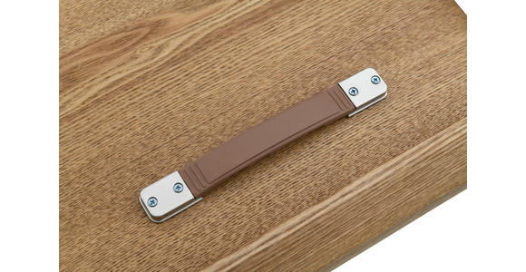 ESSTISCH Eichefarben oval  ausziehbar  - Eichefarben, Design, Holz/Holzwerkstoff (120/160/120/76cm) - Carryhome