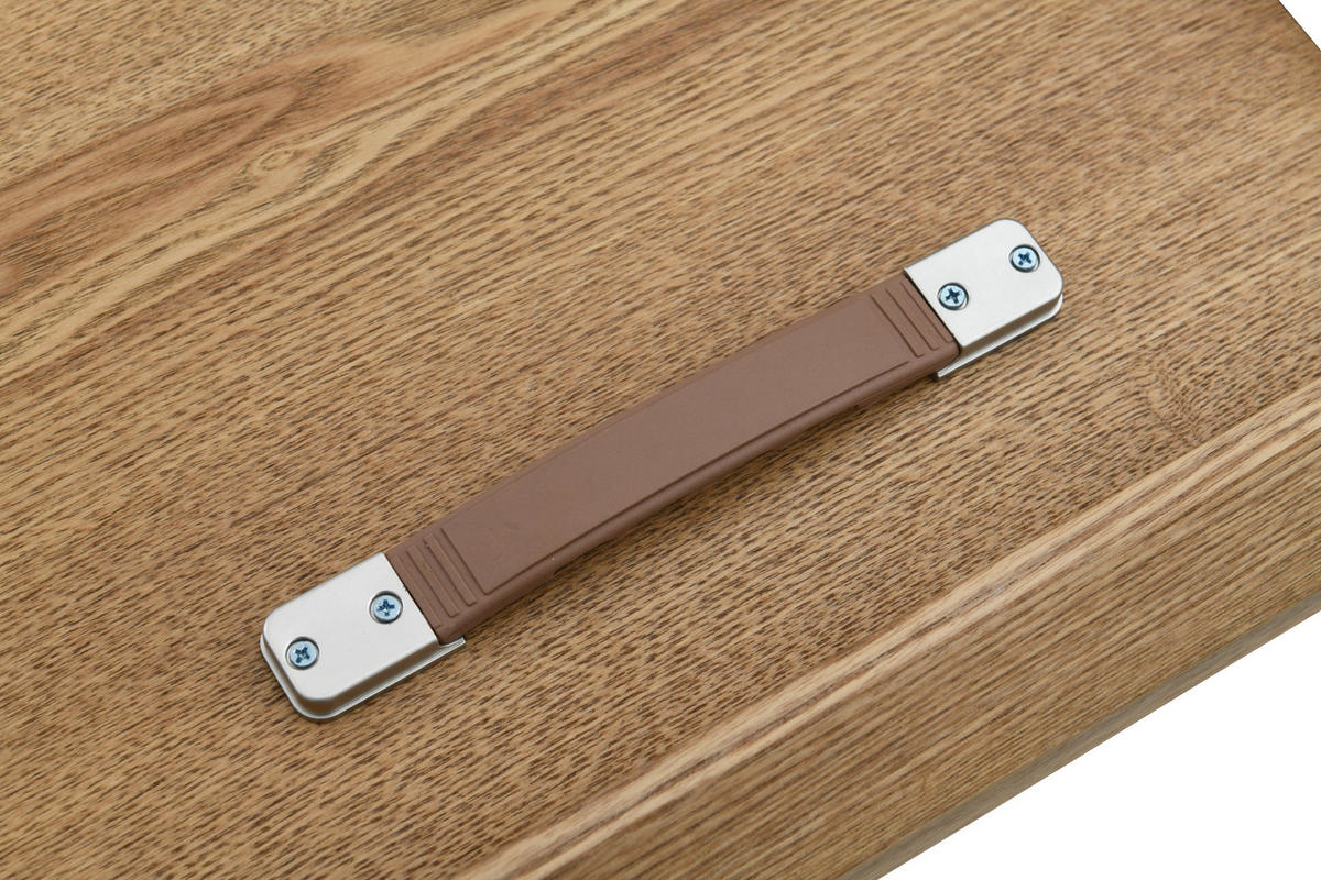 ESSTISCH Eichefarben oval  ausziehbar  - Eichefarben, Design, Holz/Holzwerkstoff (120/160/120/76cm) - Carryhome