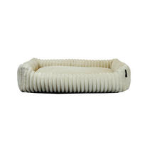 HUNDEBETT - Beige, Basics, Textil (70/50/15cm)