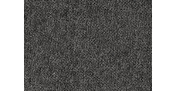 ECKSOFA in Chenille, Mikrofaser Graubraun 299/157 cm - Graubraun/Schwarz, Design, Textil/Metall (299/157cm) - Dieter Knoll