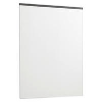 WANDSPIEGEL 65/88/4 cm  - Grau, Design, Glas/Holzwerkstoff (65/88/4cm) - Livetastic