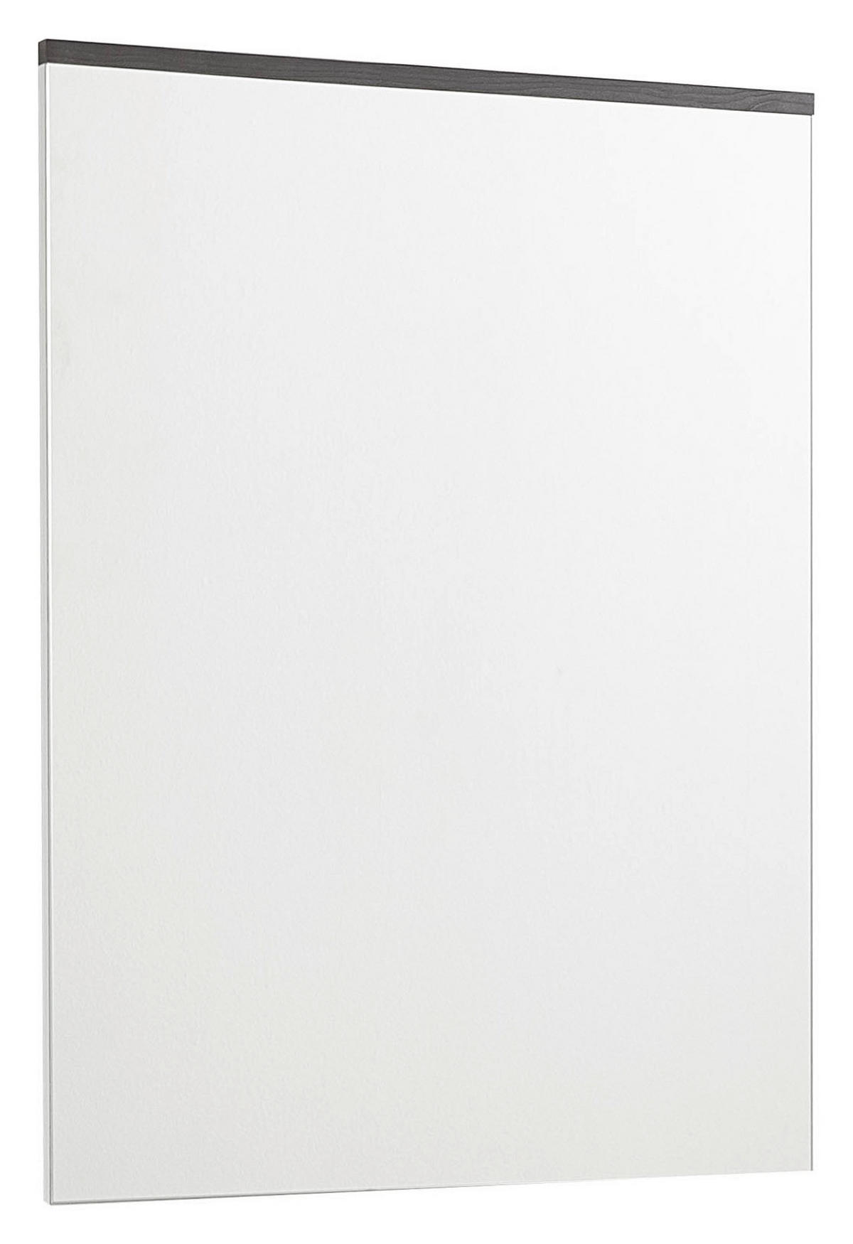 WANDSPIEGEL 65/88/4 cm  - Grau, Design, Glas/Holzwerkstoff (65/88/4cm) - Livetastic