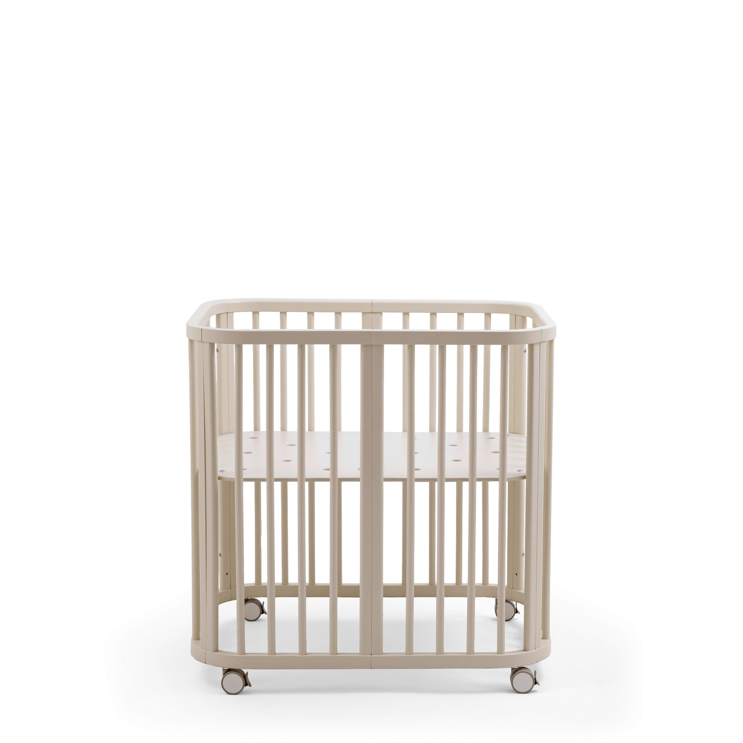 GITTERBETT    - Perlmutt, Basics, Holz (85/78/65cm) - Stokke