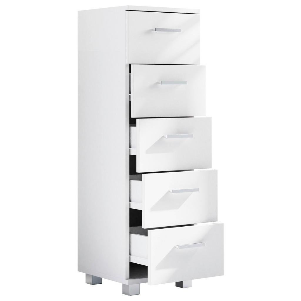 Highboard Zalo M Weiß B: 30 Cm