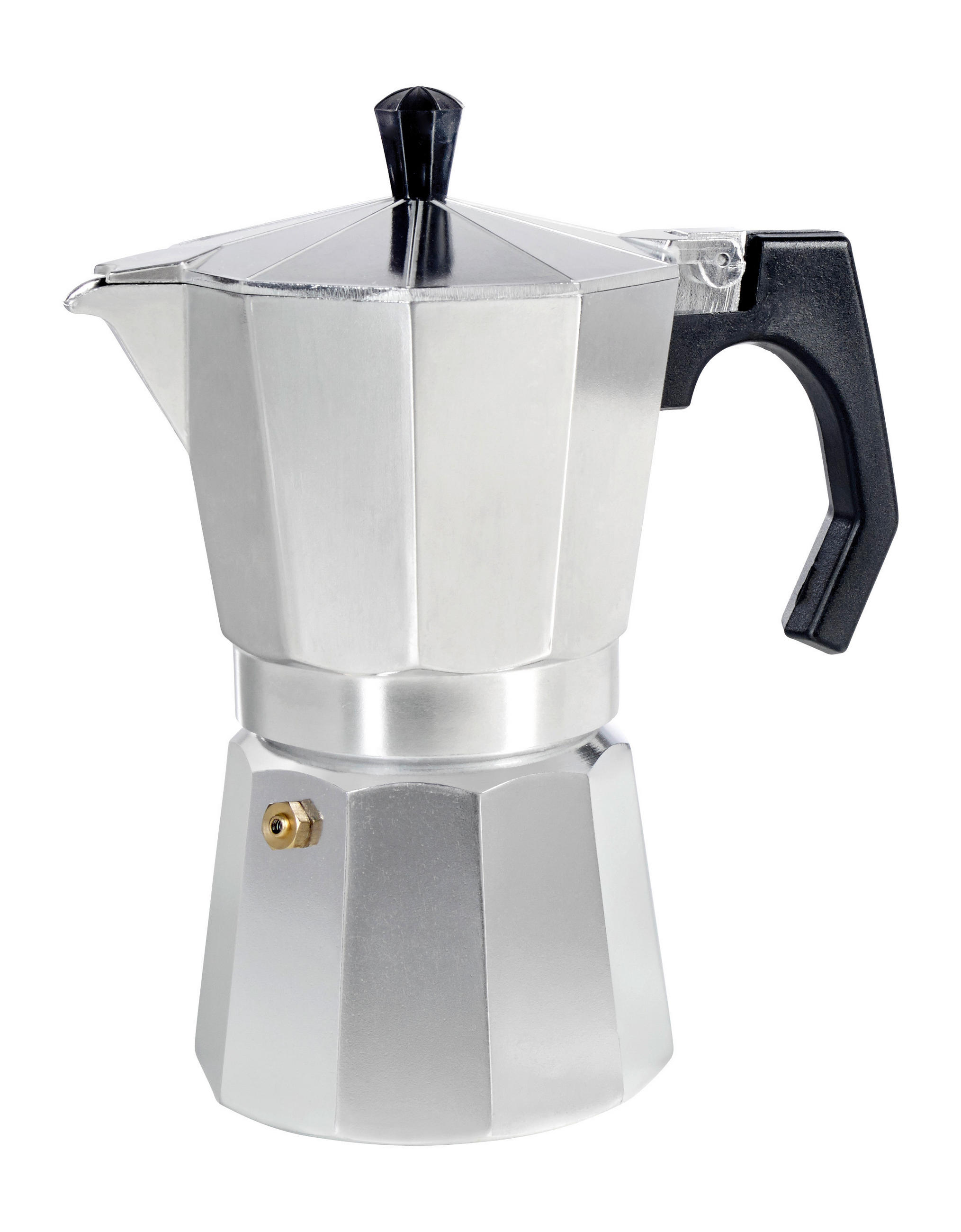 KONVICE NA PŘÍPRAVU KÁVY  - barvy nerez oceli, Basics, kov/plast (16/20,5/11cm) - Leonardo