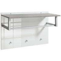 ELŐSZOBAPANEL 90/60/35 cm  - antracit/fehér, Design, faalapú anyag (90/60/35cm) - Carryhome