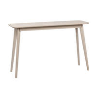 KONSOL i trä 120/40/75 cm    - ek Bianco, Klassisk, trä (120/40/75cm) - Rowico