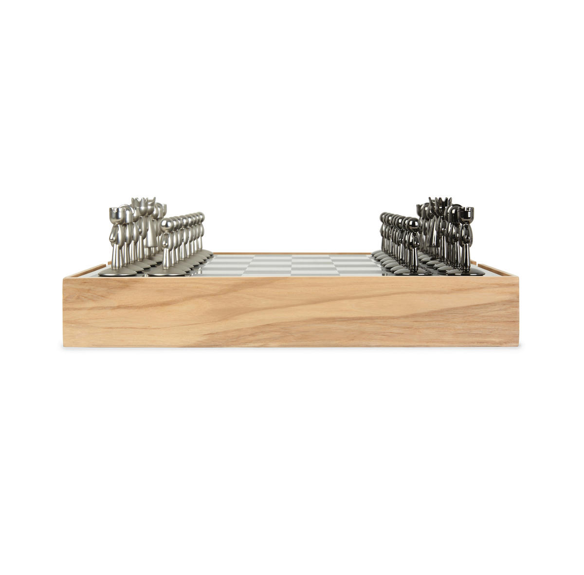 BRETTSPIEL  - Titanfarben/Naturfarben, Basics, Holz/Metall (35/6/36cm) - Umbra