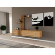 WANDPANEEL Eichefarben  80/119,7/20 cm  - Eichefarben, Natur, Holz (80/119,7/20cm) - Linea Natura