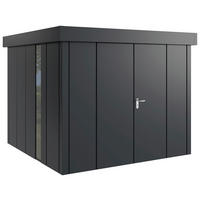 GERÄTEHAUS 277/220/277 cm  - Anthrazit, Basics, Metall (277/220/277cm)