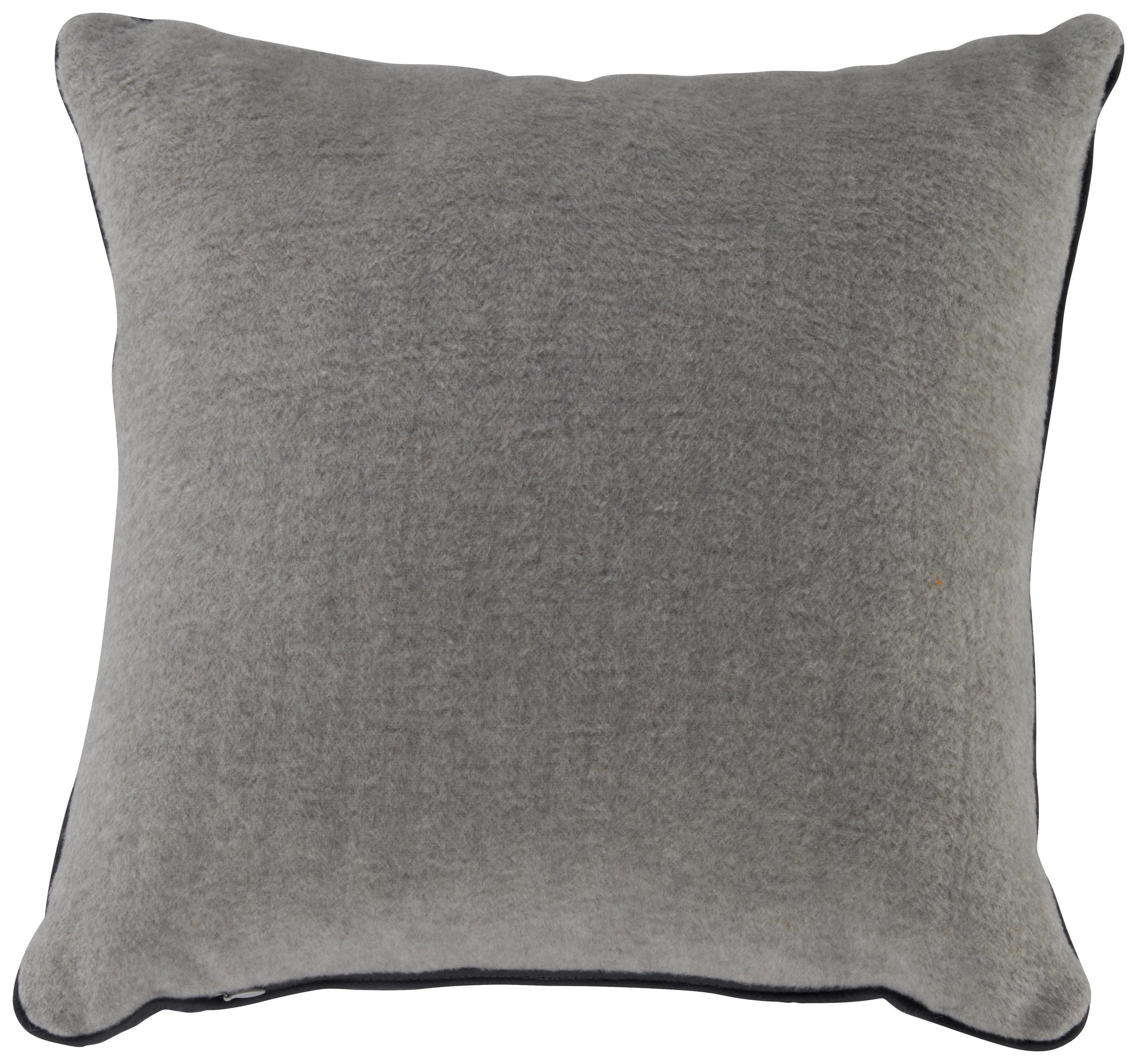 ZIERKISSEN  45/45 cm   - Anthrazit/Silberfarben, KONVENTIONELL, Textil (45/45cm) - Novel