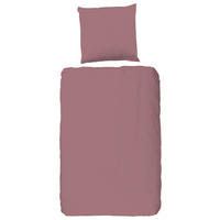 BETTWÄSCHE Uni Dusty Pink Satin 135/200 cm  - Altrosa, Basics, Textil (135/200cm)