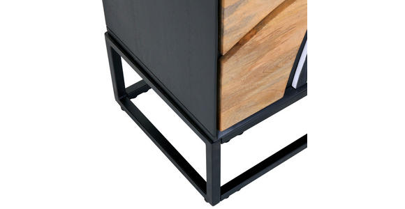HIGHBOARD in 100/110/35 cm - Schwarz/Naturfarben, Design, Holz/Holzwerkstoff (100/110/35cm) - Landscape