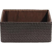 KOŠARA ZA SHRANJEVANJE   32/23/14 cm     - rjava, Konvencionalno, umetna masa/tekstil (32/23/14cm) - Landscape