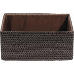 REGALKORB 36/26/16 cm   - Braun, Basics, Kunststoff/Textil (36/26/16cm) - Landscape