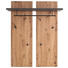GARDEROBENPANEEL 88/118/28 cm - Eichefarben/Schwarz, KONVENTIONELL, Holz/Holzwerkstoff (88/118/28cm) - Voleo GARDEROBENPANEEL 88/118/28 cm - Eichefarben/Schwarz, KONVENTIONELL, Holz/Holzwerkstoff (88/118/28cm) - Voleo
