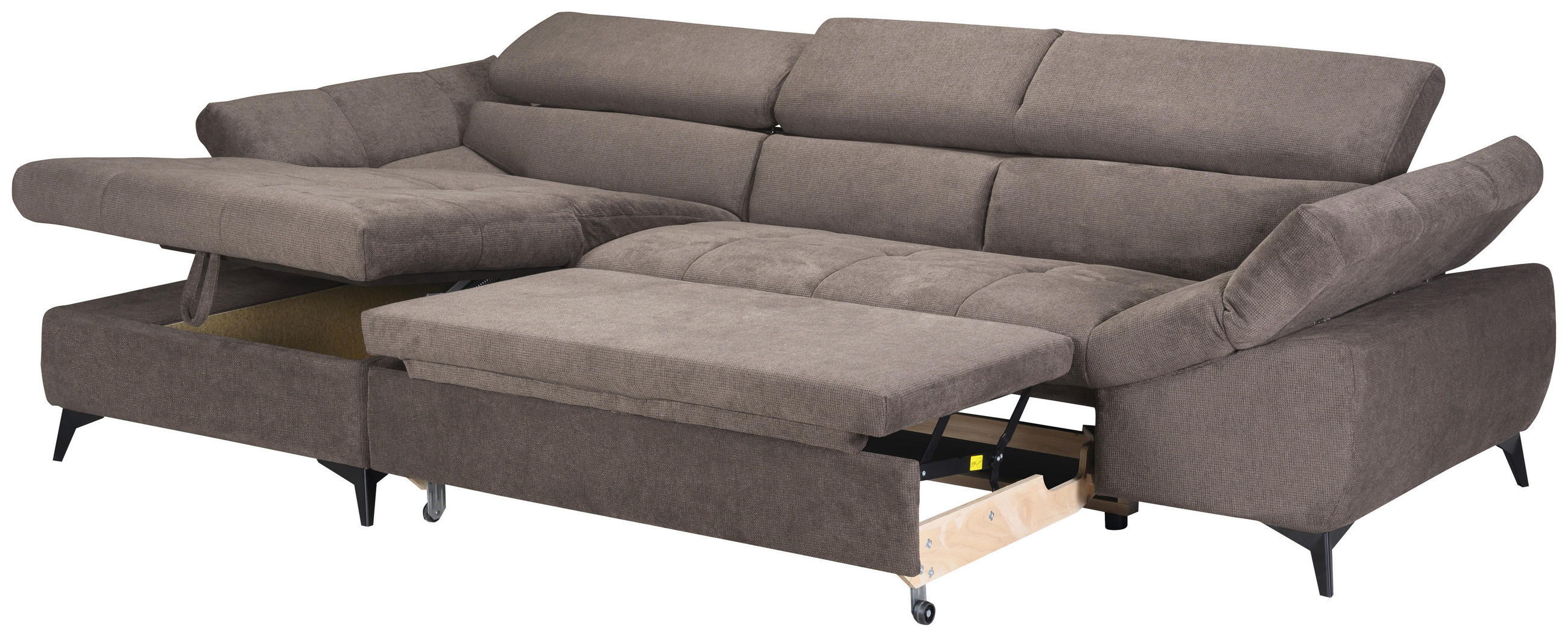 SEDEŽNA GARNITURA, mikrovlakna  - Design, tekstil (297/75/104cm) - Stylife