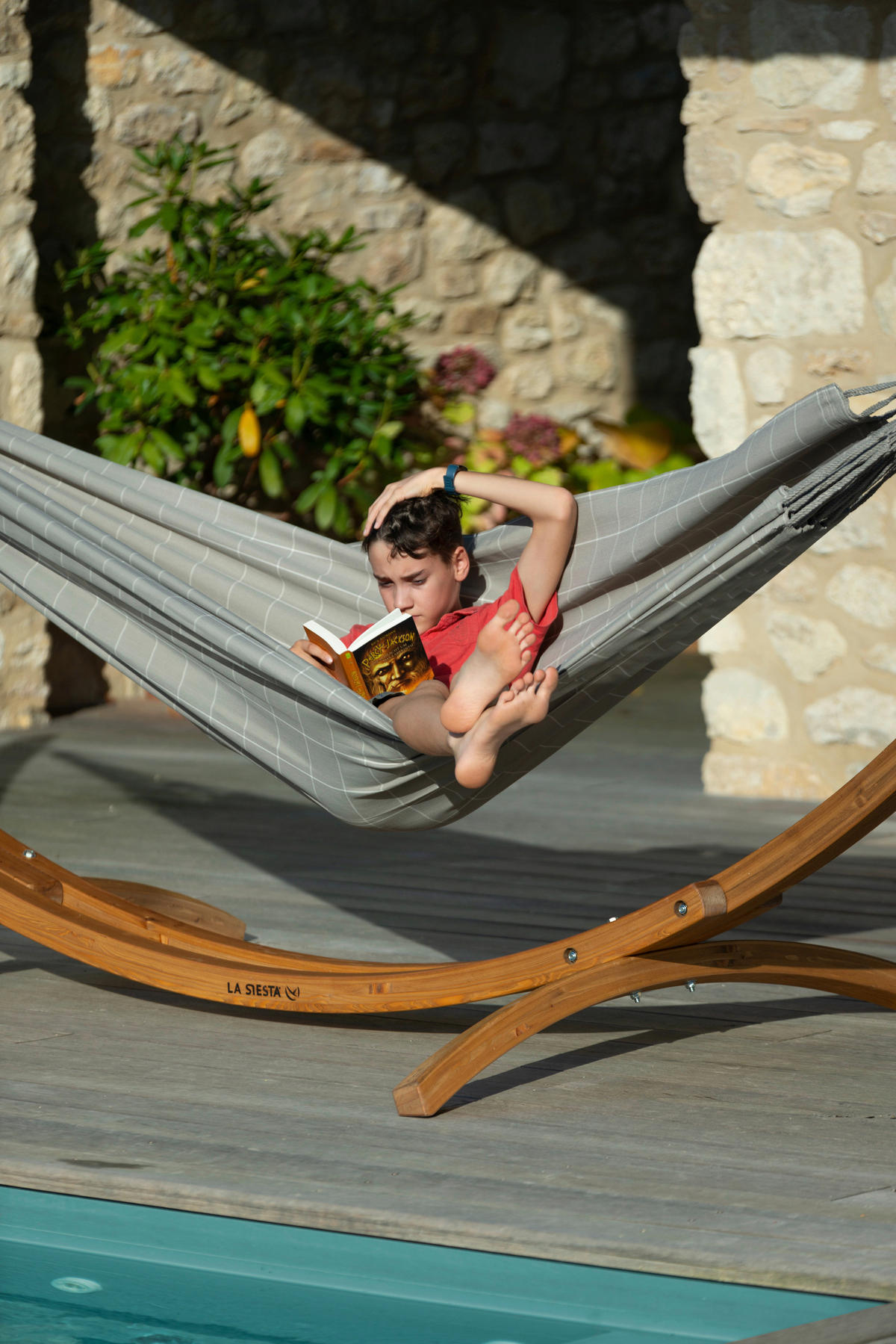 HÄNGEMATTE  - Sandfarben, KONVENTIONELL, Textil (160/350cm) - La Siesta