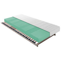 MATRATZENSET 90/200 cm  - Birkefarben/Buchefarben, Basics, Holz/Textil (90/200cm) - Boxxx