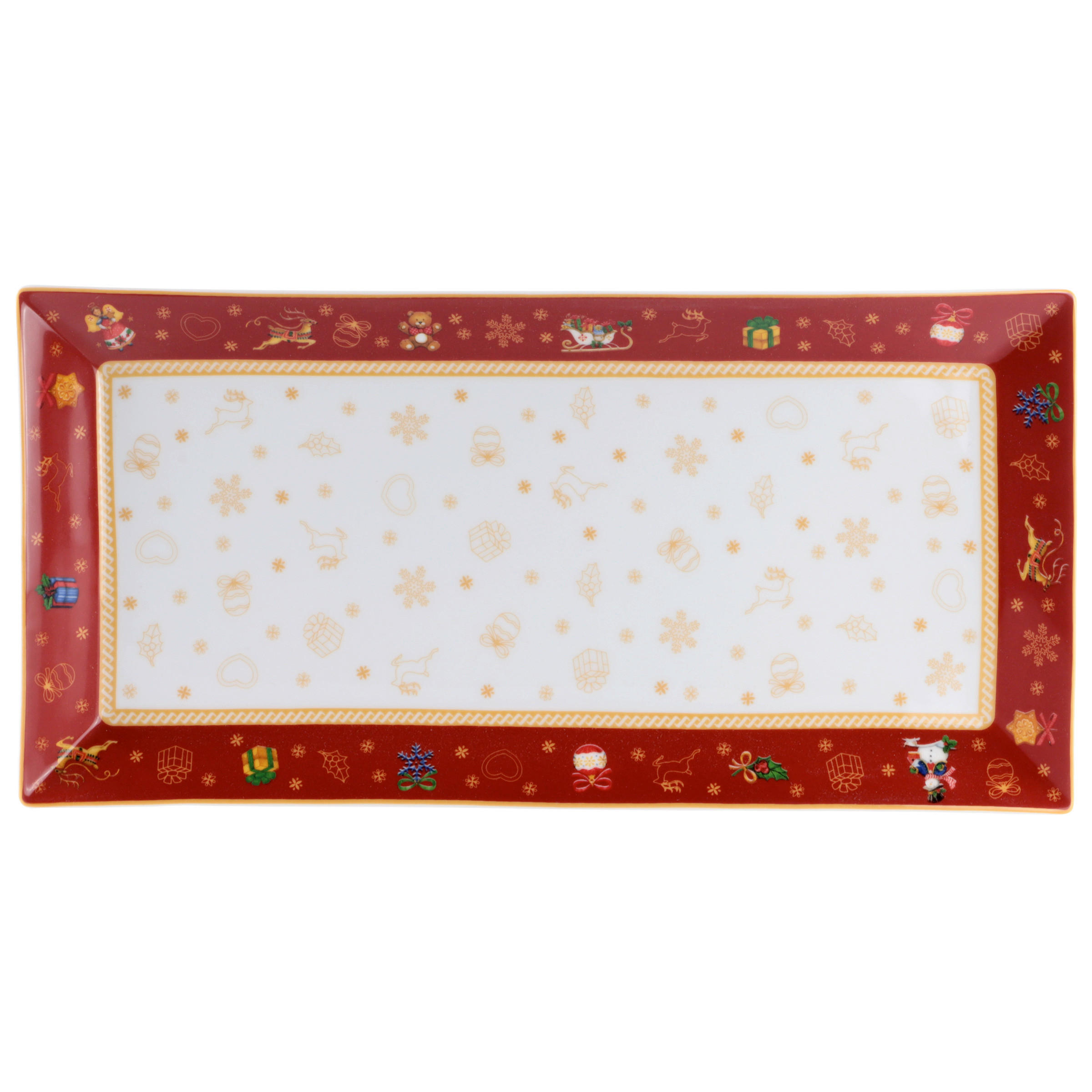 SERVERINGSTALLRIK CHRISTMAS TOYS   18/36 cm   - röd, Klassisk, keramik (18/36cm) - X-Mas