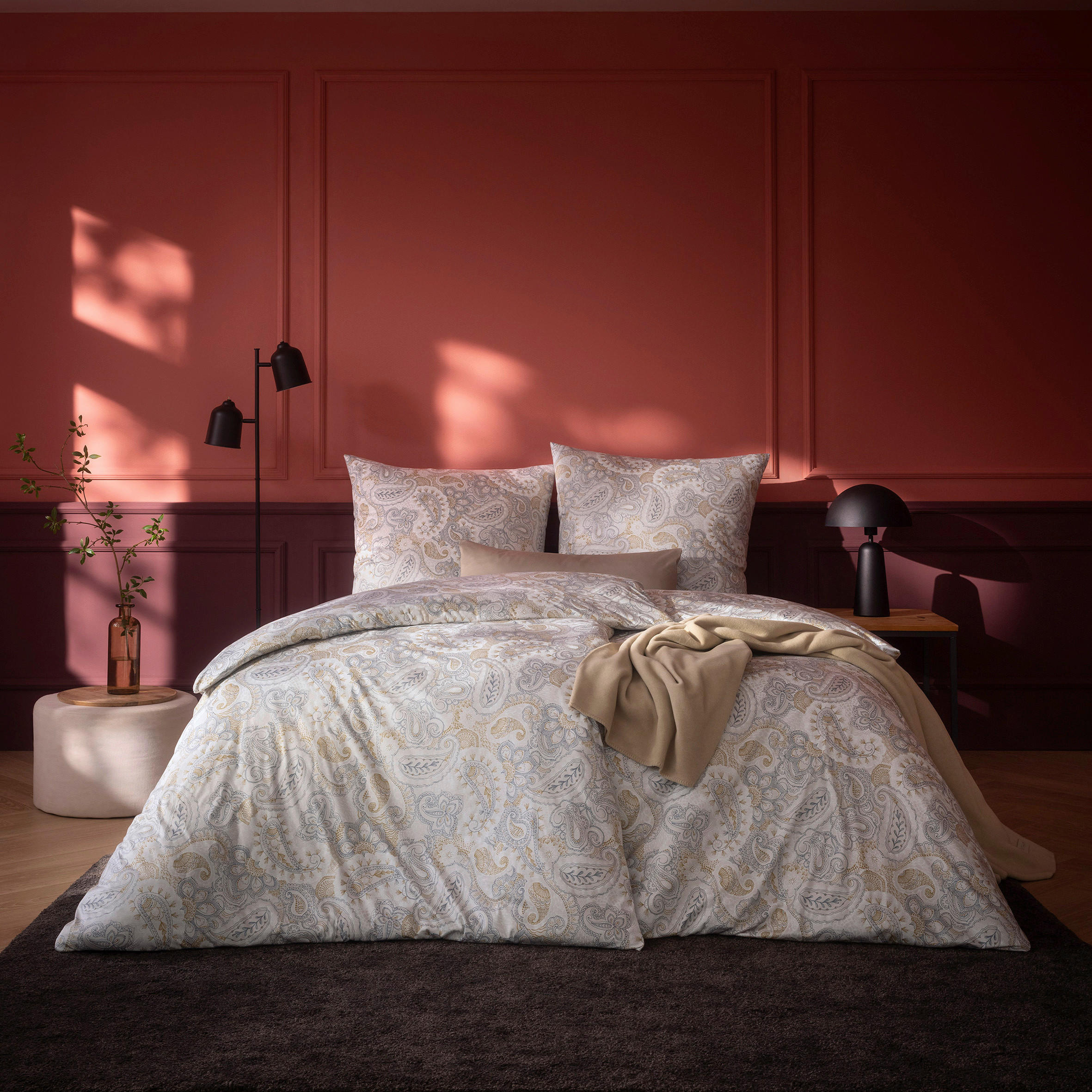 BETTWÄSCHE Atelier Interlock-Jersey 140/200 cm  - Creme, Design, Textil (140/200cm) - Estella