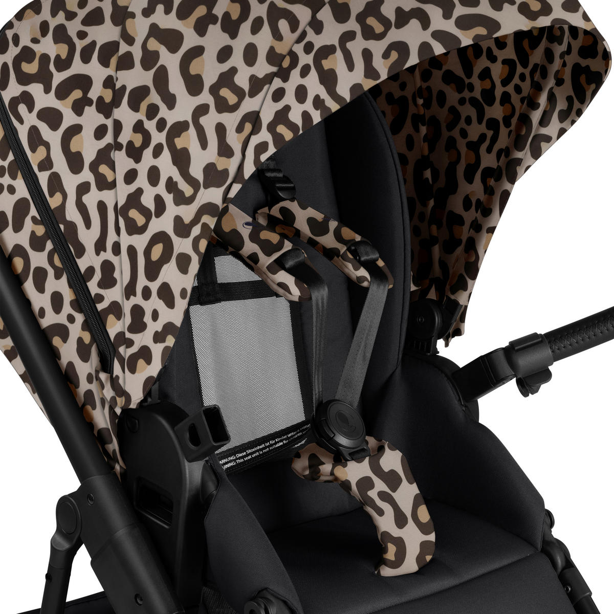 KINDERWAGEN Salsa 5 Air  - Multicolor/Schwarz, Basics, Textil/Metall (63/118/95.5cm) - ABC Design