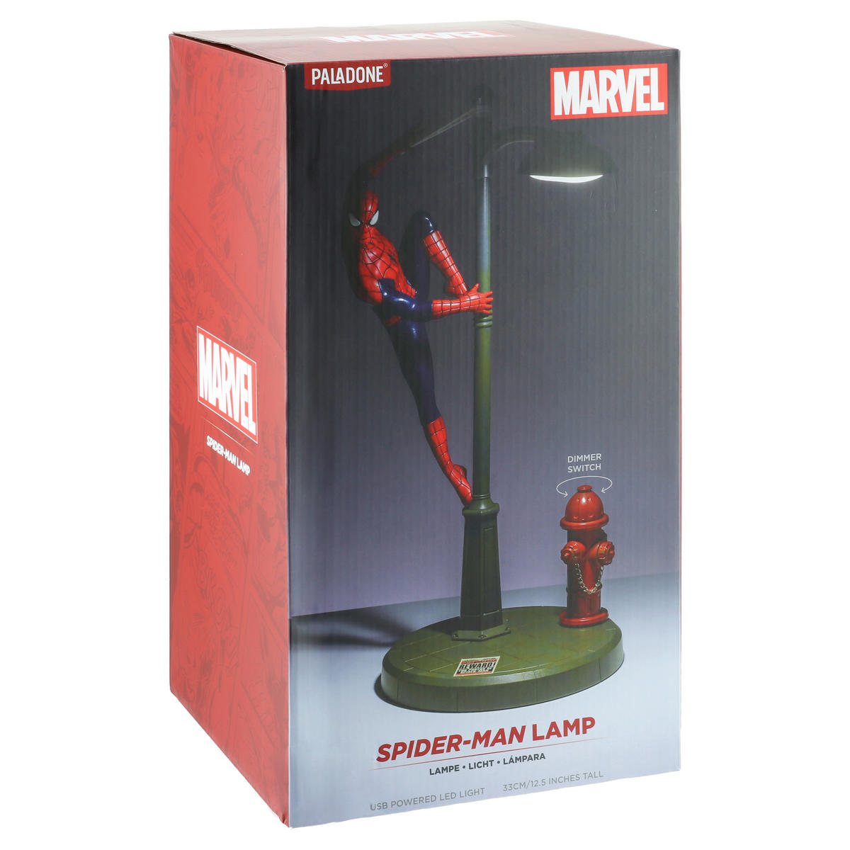 SCHREIBTISCHLEUCHTE Spiderman 34.5/15.5/17 cm   - Basics (34.5/15.5/17cm) - Marvel