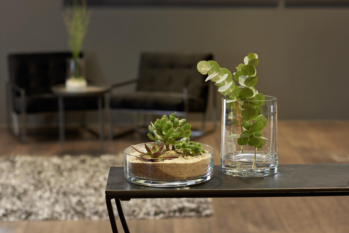 VASE Novara 19 cm  - Transparent, Basics, Glas (15/19/15cm) - Leonardo