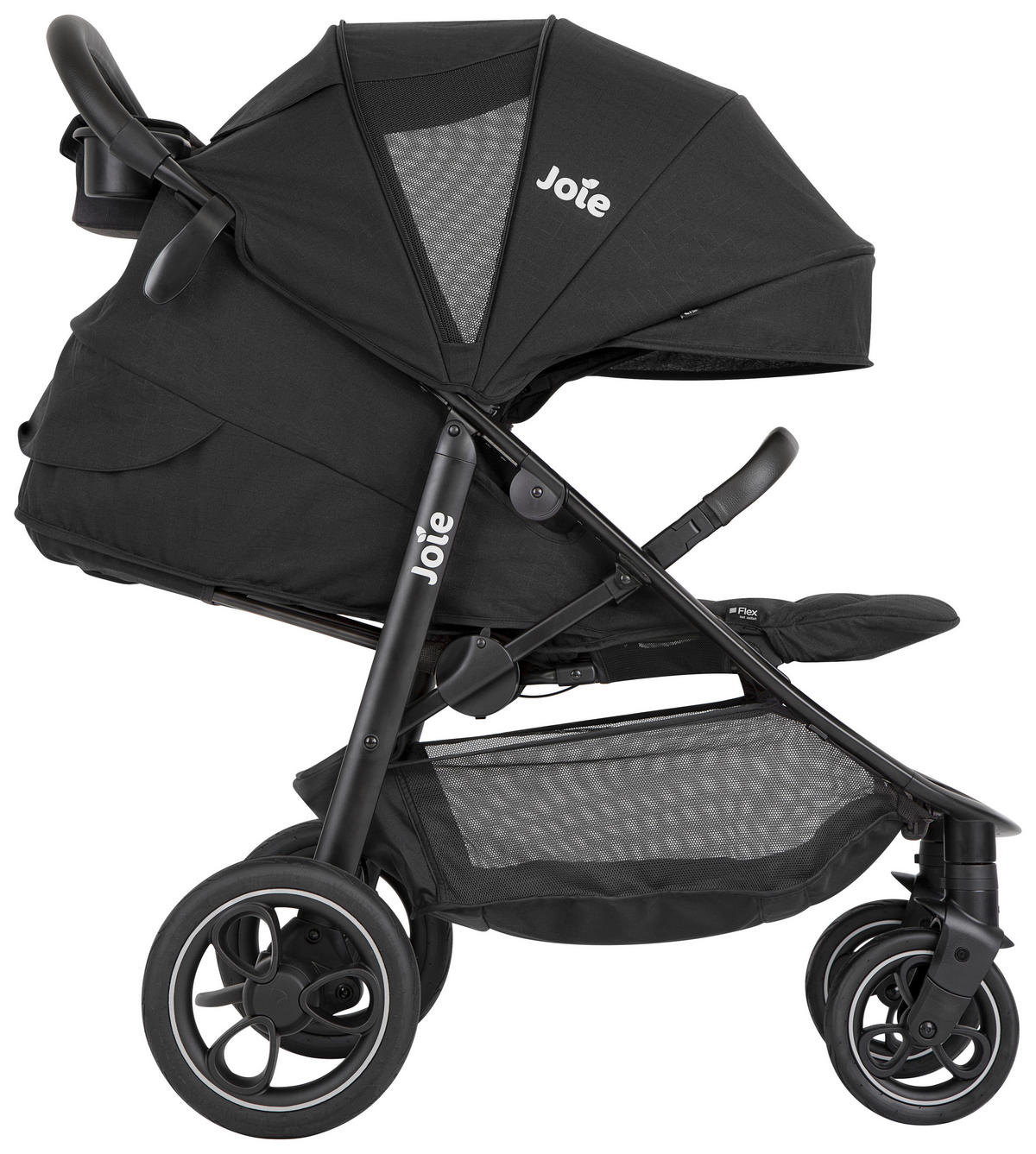 BUGGY LITETRAX PRO  - Schwarz, Basics, Textil/Metall (58/103/93,6cm) - Joie