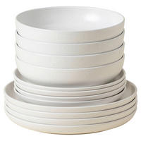 KOMBISERVICE Weiß PACIFICA 12-teilig 4 Personen  - Weiß, Basics, Keramik - Costa Nova