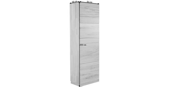 GARDEROBENSCHRANK 64/200/38 cm  - Buchefarben, Design, Holz (64/200/38cm) - Linea Natura