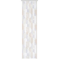 PANEL ZAVESA bela - bela, Osnovno, tekstil (60/260cm) - Novel