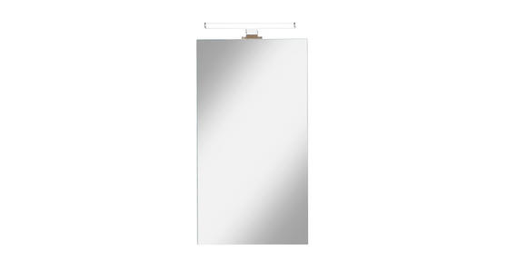 BADEZIMMERSPIEGEL 37,7/69,4/3 cm - Weiß, KONVENTIONELL, Glas/Holzwerkstoff (37,7/69,4/3cm) - Xora