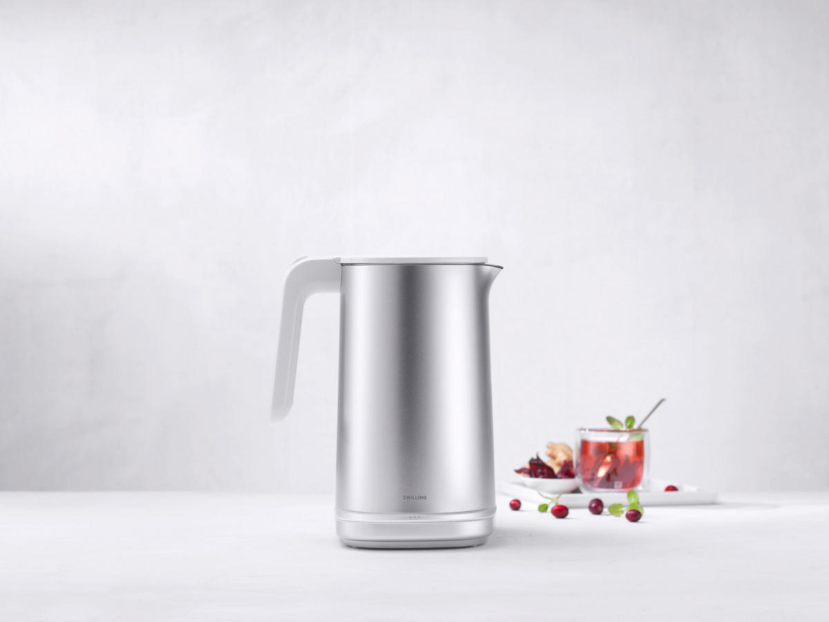WASSERKOCHER ZWILLING ENFINIGY 1,5 L  - Silberfarben, Basics, Kunststoff/Metall - Zwilling