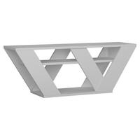 LOWBOARD  in 110/30/40 cm  - Weiss, Design, Holzwerkstoff (110/30/40cm) - Livetastic