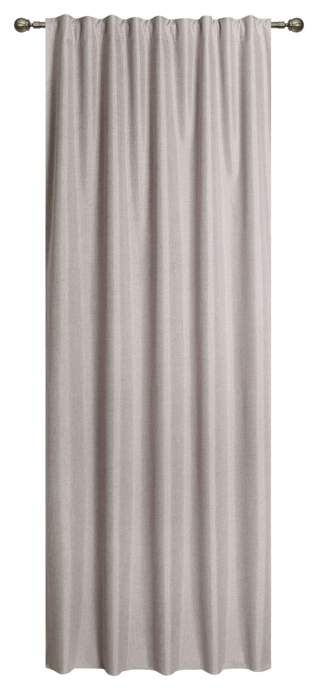 Vorhang Mit Band Ohio 140x245 Cm Hellbraun