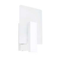 WANDLEUCHTE Lappo 16/12/30.5 cm   - Weiß, Design, Glas/Holz (16/12/30.5cm)