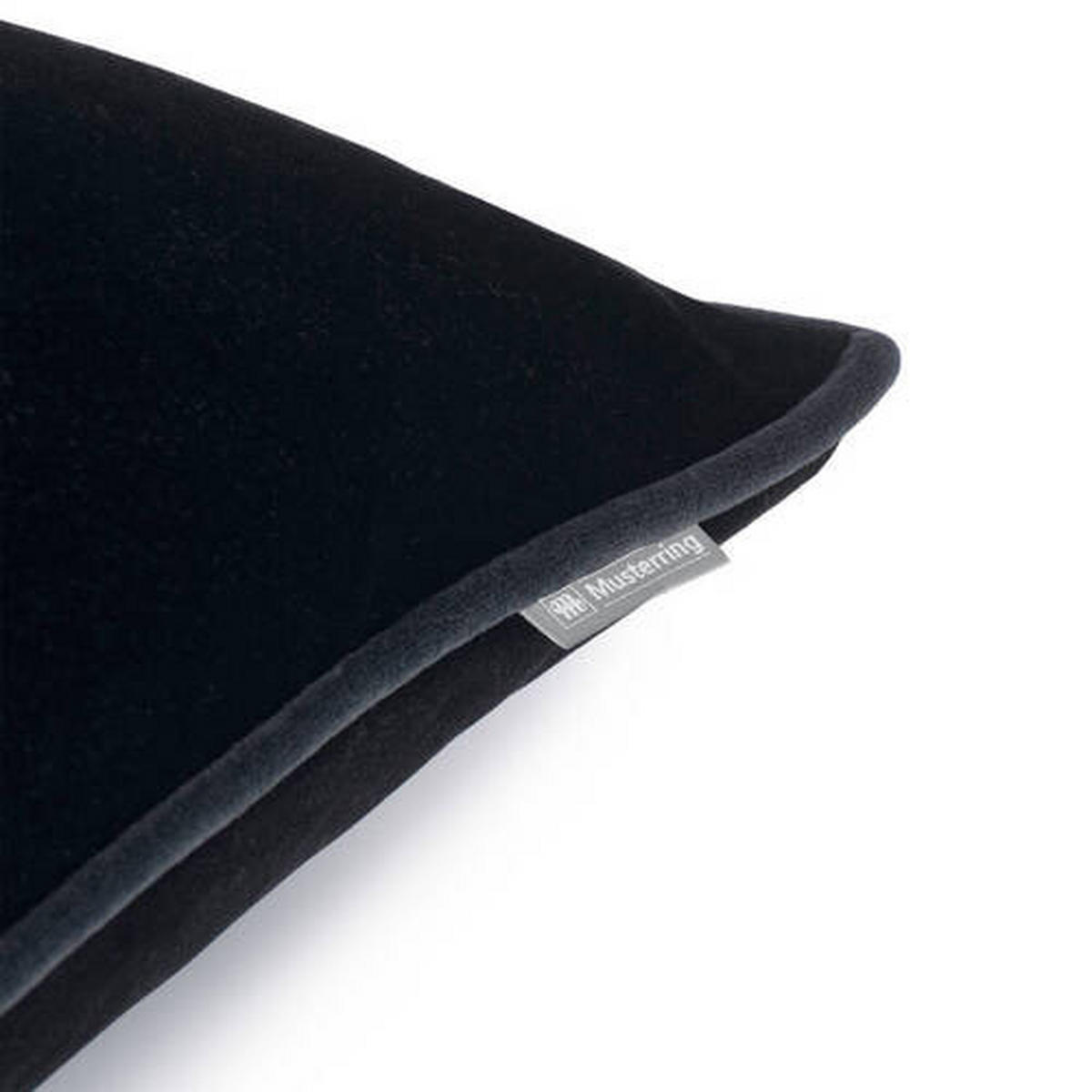 KISSENHÜLLE MR-CORNER 45/45 cm  - Schwarz, Basics, Textil (45/45cm) - Musterring