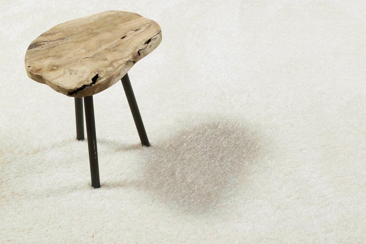 HOCHFLORTEPPICH 200/200 cm #Swagger Shag Creme quadratisch  - Creme, Basics, Textil (200/200cm) - WECON HOME