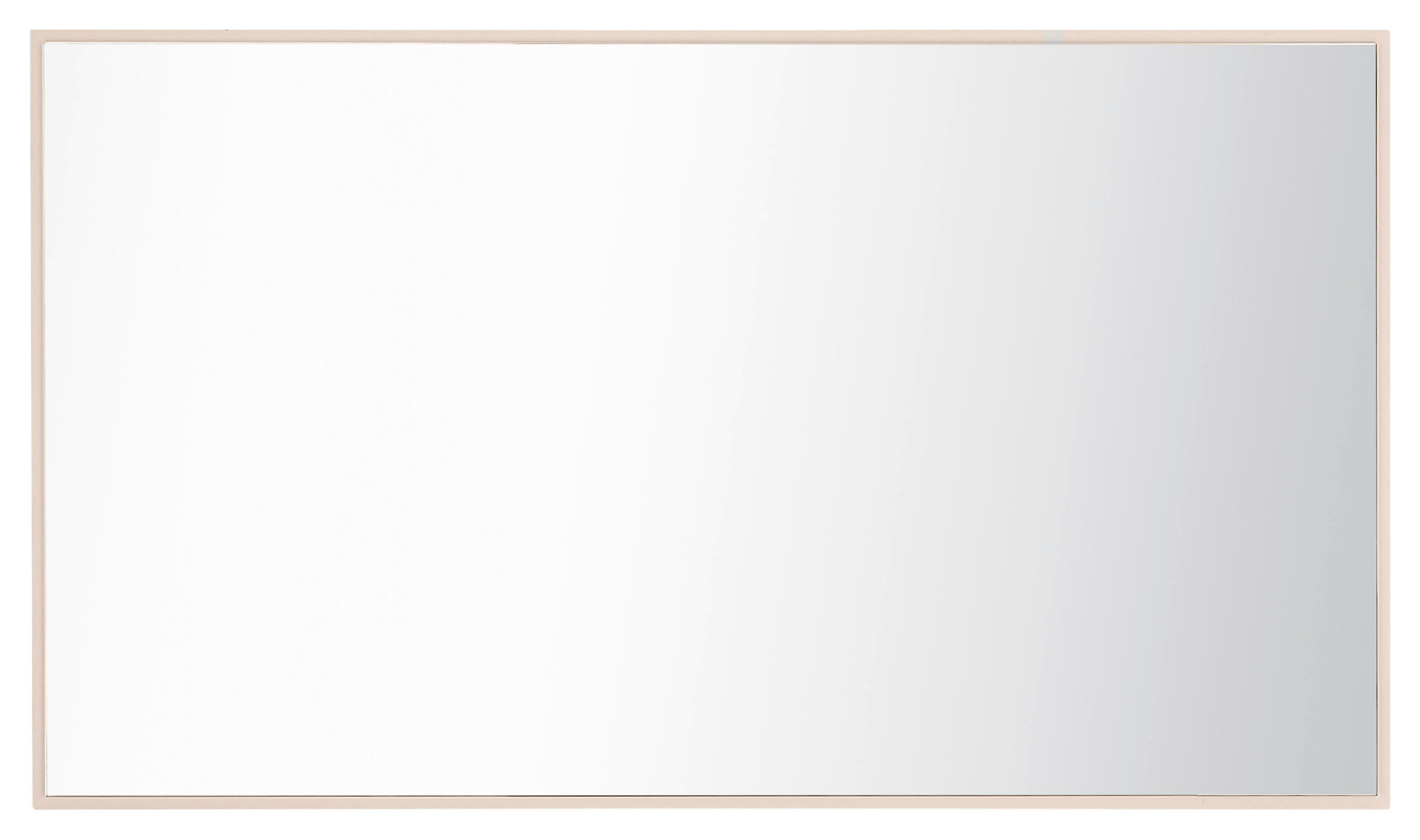 WANDSPIEGEL 95/55/2 cm  - Kaschmir, Design, Glas/Holzwerkstoff (95/55/2cm) - Voleo