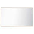 WANDSPIEGEL 95/55/2 cm  - Kaschmir, Design, Glas/Holzwerkstoff (95/55/2cm) - Voleo