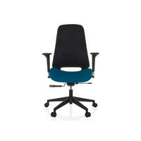 SNURRSTOL  i flatväv mörkblå  - svart/mörkblå, Modern, textil/plast (67/111 - 120/64cm) - MID.YOU