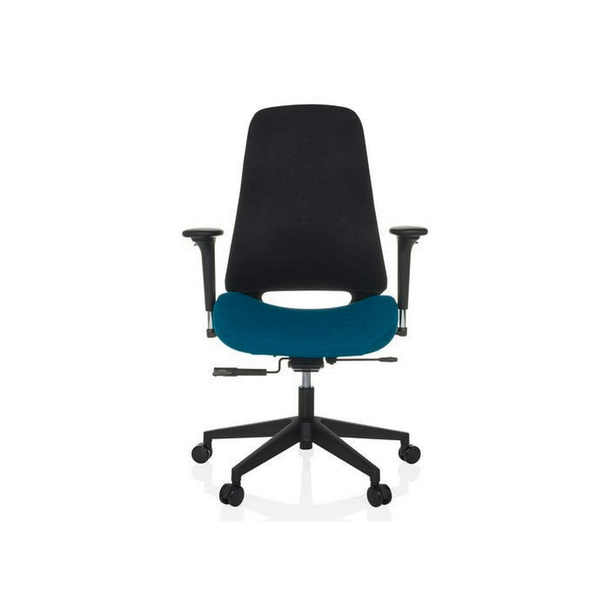 SNURRSTOL  i flatväv mörkblå  - svart/mörkblå, Modern, textil/plast (67/111 - 120/64cm) - MID.YOU