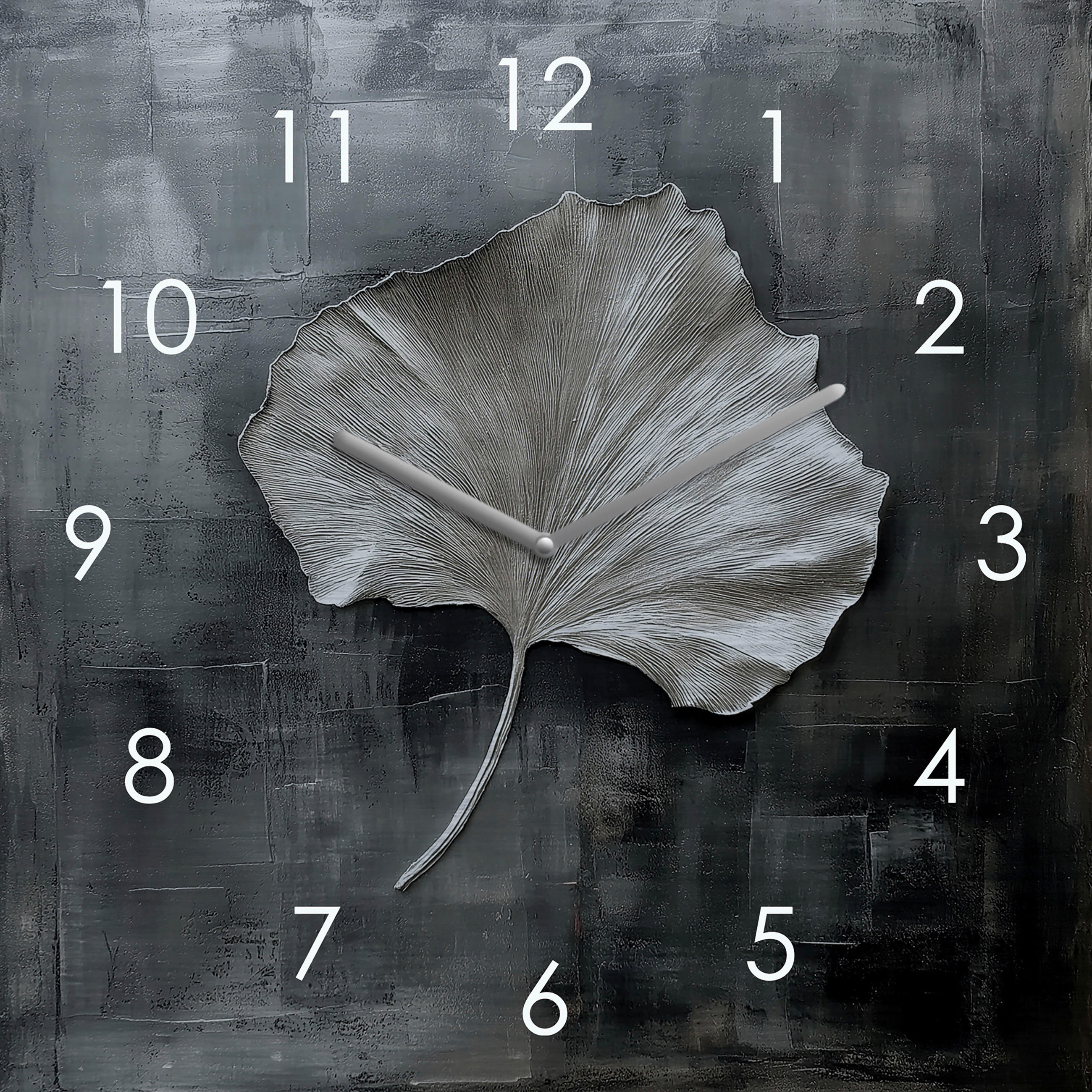 Euroart Wanduhr Time For An Apple Iii Mehrfarbig 30x30x3.1 cm