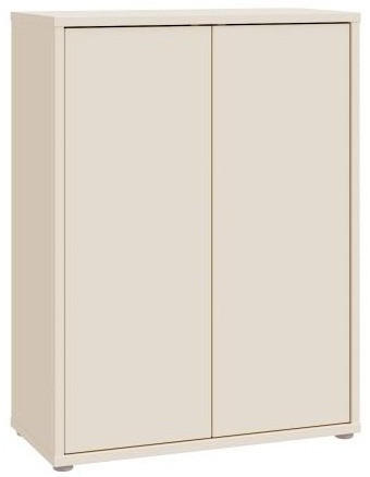 SCHUHSCHRANK Sandfarben  - Sandfarben/Grau, MODERN, Holzwerkstoff/Kunststoff (74,5/99,1/34,9cm) - Xora