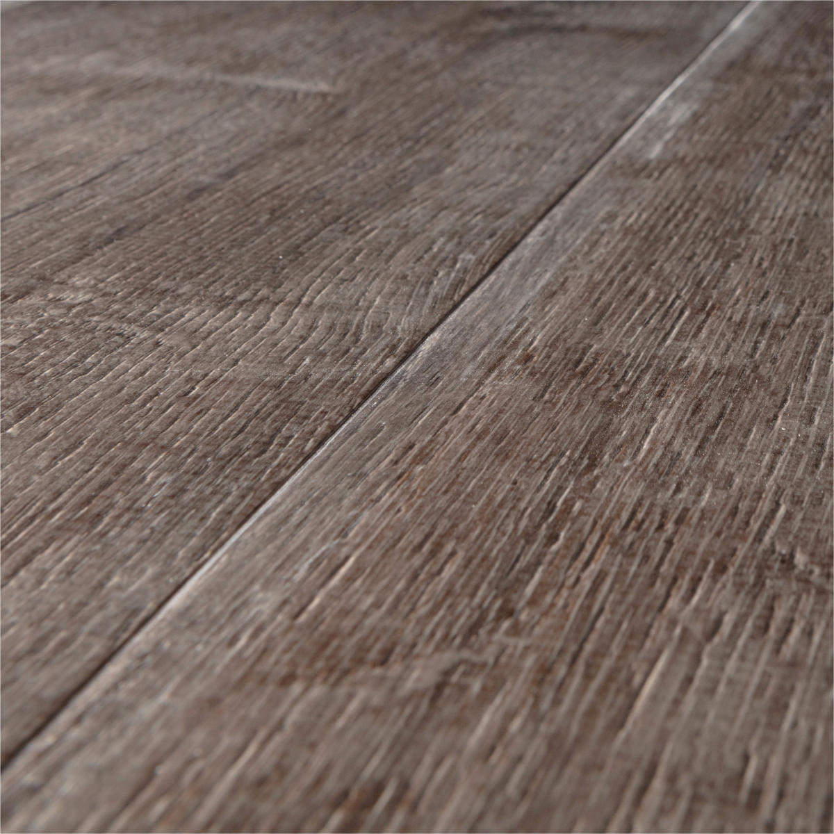 DESIGNBODEN More+  per  m² - Eichefarben/Dunkelbraun, Basics, Kunststoff (121/22/0.5cm)