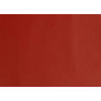 ECKSOFA in Echtleder Rot  239/271 cm  - Rot/Alufarben, Design, Leder/Metall (239/271cm) - Cantus